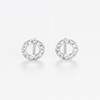 Boucles d'oreilles 'Le Virtuose' Or blanc et Diamant - vue V4