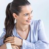 Collier RENDEZ-VOUS Doré & Lavande - vue V3