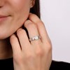 Bague 'Toi que j'aime' Or jaune et Diamants - vue V2