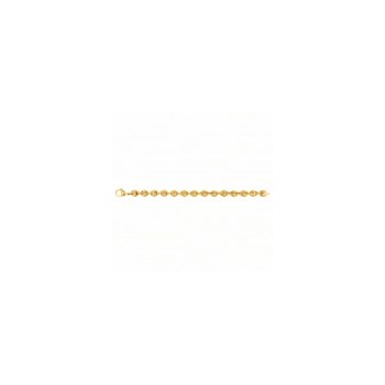 Bracelet souple multi-motifs en Acier 316L - jaune brillant
