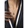 Collier en Argent 925 millièmes et oxyde de zirconium - blanc brillant - vue V2