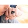 Bague en Acier 316L - noir brillant - vue V2