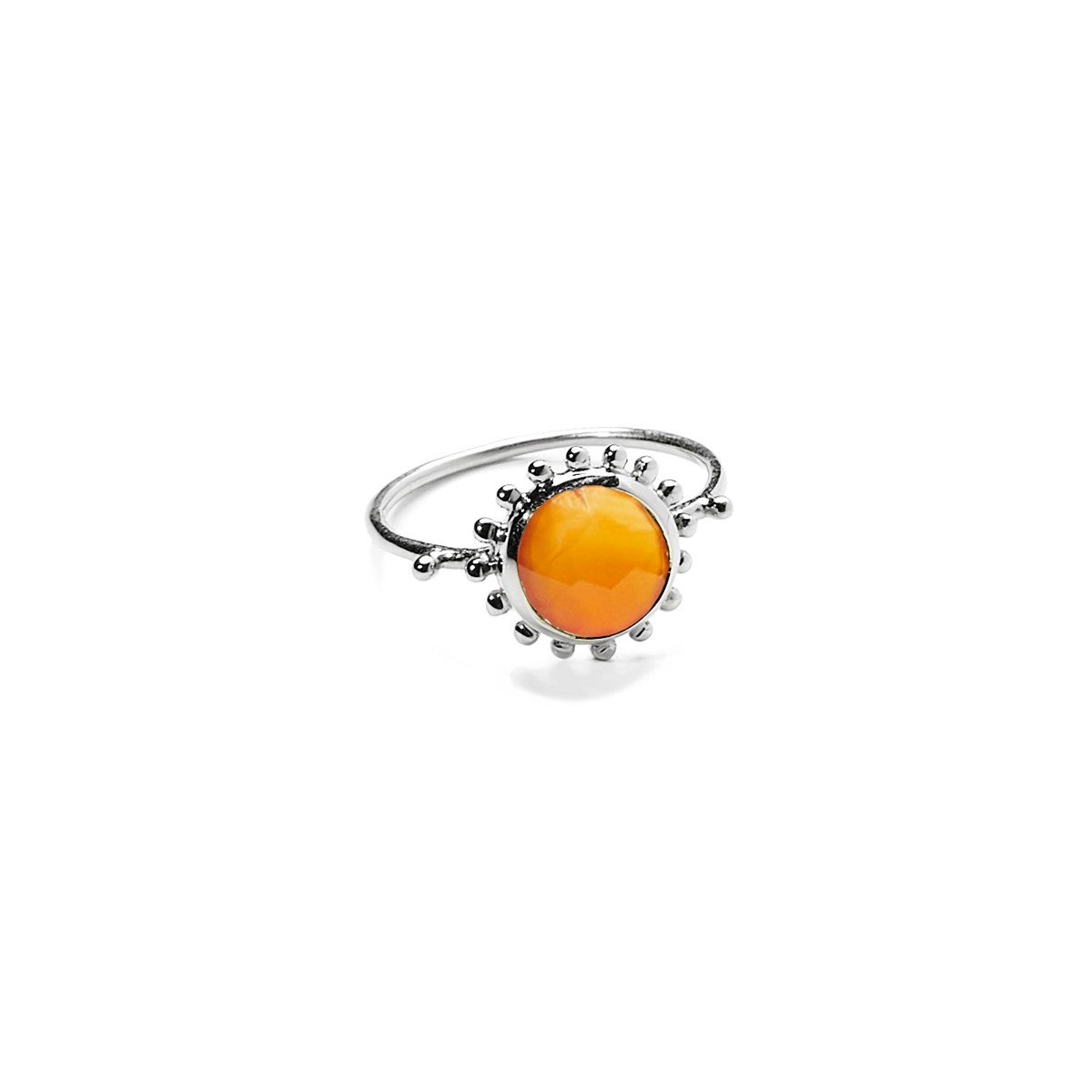 Bague Soleil Cornaline, Surya - vue 3