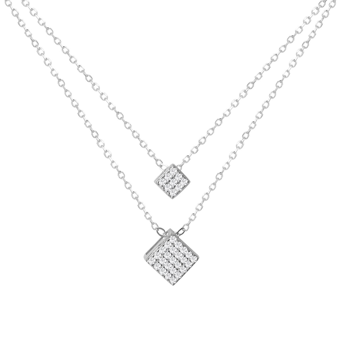 Collier argent 925 oxyde