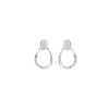 Boucles d'oreilles argent 925 oxyde - vue V1