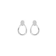 Boucles d'oreilles argent 925 oxyde