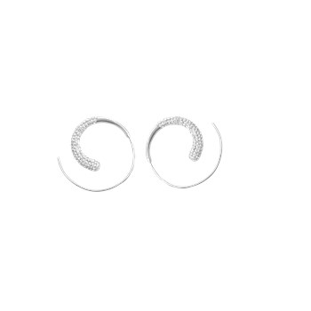 Boucles d'oreilles argent 925 oxyde