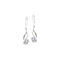 Boucles d'oreilles argent 925 oxyde