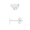 Boucles d'Oreilles OURSON - Argent 925 - vue V1