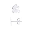 Boucles d'Oreilles LAPIN - Argent 925 - vue V1