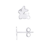 Boucles d'Oreilles LAPIN - Argent 925