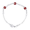 Bracelet 3 COCCINELLES - Argent 925 - vue V1