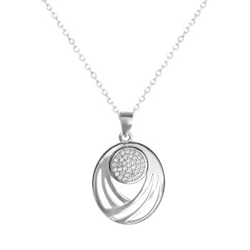 Collier argent 925 oxyde