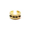 Bague Icate noir - vue V1