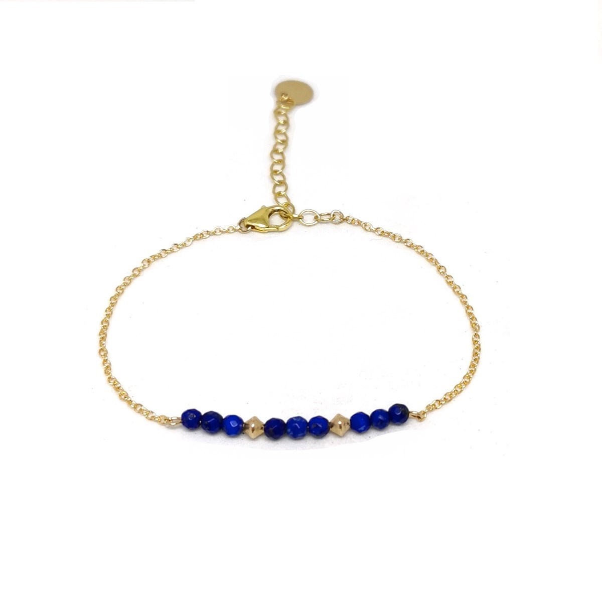 Bracelet perles Lapis Lazuli