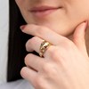 Bague 'Émergence' Or jaune - vue V3