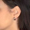 Boucles d'oreilles Or Tricolore 'Créoles tri or' - vue V2