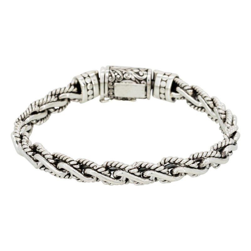 Bracelet Homme Argent 925/1000 'Zephyrin' Taille L