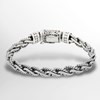 Bracelet Homme Argent 925/1000 'Zephyrin' Taille L - vue V2