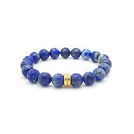 Bracelet de perles Lapis Lazuli 10 mm