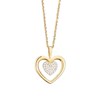 Pendentif 'Enclin Mystique' Or jaune et Diamant - vue V1