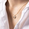 Pendentif 'Enclin Mystique' Or jaune et Diamant - vue V2