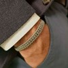 Bracelet Homme acier et cuir gris 'GREY WAX CORD' - vue V3