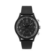 Montre Homme Timex 'MK1 Steel Supernova Chronographe' Boîtier 42mm Cadran INDIGLO® Noir  - TW2T29500