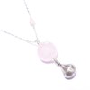 Bola de Grossesse Quartz Rose et  Argent 925 - vue V1