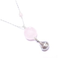 Bola de Grossesse Quartz Rose et  Argent 925