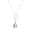 Bola de Grossesse Quartz Rose et  Argent 925 - vue V2