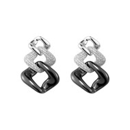 Boucles d'oreilles pendantes en Argent