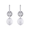Boucles d'oreilles Céramique et argent Ceranity - vue V1