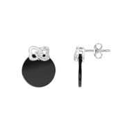 Boucles d'oreilles clous en Argent