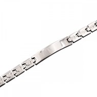 Bracelet Femme Acier Argent