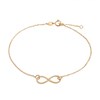 Bracelet Or Jaune Infini Infinity - Femme - vue V1