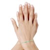 Bracelet Lien Coquillage Cauris - Vert - vue V2
