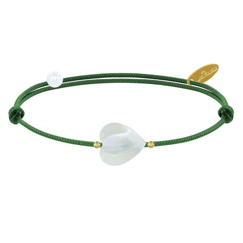 Bracelet Petit Coeur de Nacre - Classics - Vert