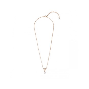 Collier Ingride Pearl - Or Rosé et Cristal