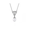 Collier Ingride Pearl - Argenté et Cristal - vue V2