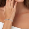 Bracelet gourmette SC Crystal - vue V2