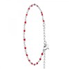 Bracelet perles rouge par SC Bohème - vue V1