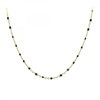 Collier perles noires par SC Bohème - vue V1