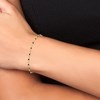 Bracelet perles noires par SC Bohème - vue V3