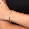 Bracelet SC Bohème orné de perles noires - vue V2