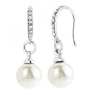 Boucles d'oreilles ornées de perles Autrichiennes SC Crystal