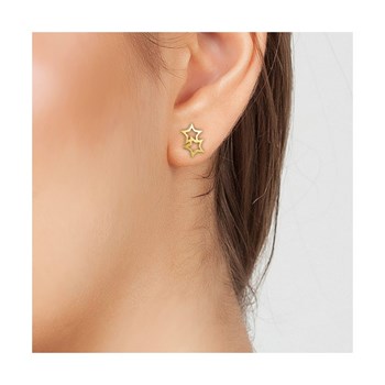 Boucles d'oreilles étoiles par SC Bohème