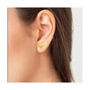Boucles d'oreilles trèfle par SC Bohème - vue V2