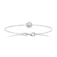Bracelet Brillaxis Argent Rhodié Oz