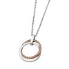 Collier Lotus Collection Urban Woman bicolore - vue V1
